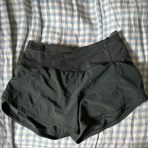 Dark green Lululemon shorts